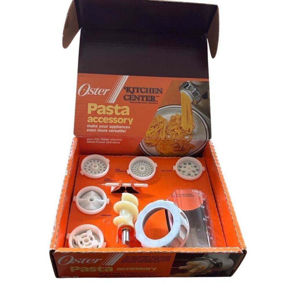 Oster Kitchen Center Pasta Accessory 939-65 Complete